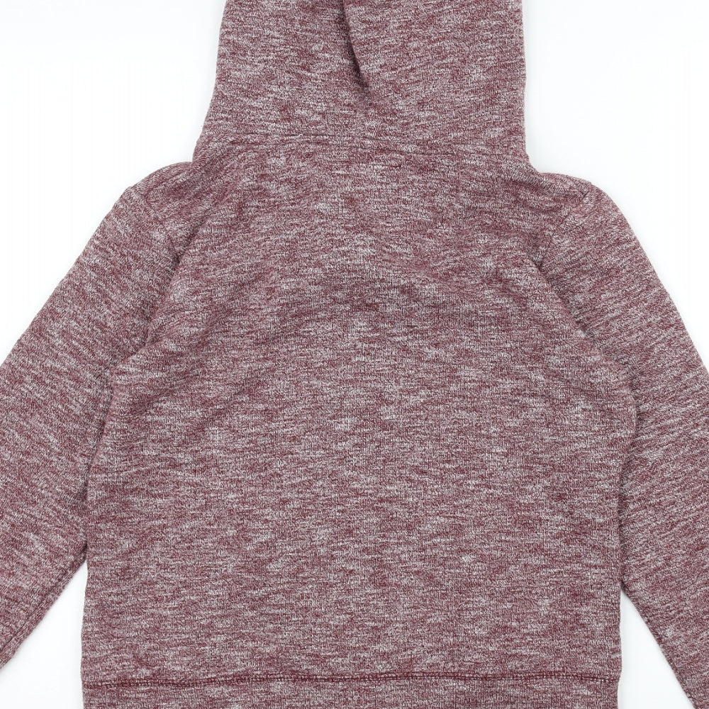 Atmosphere Womens Purple Full Zip Hoodie Size 10
