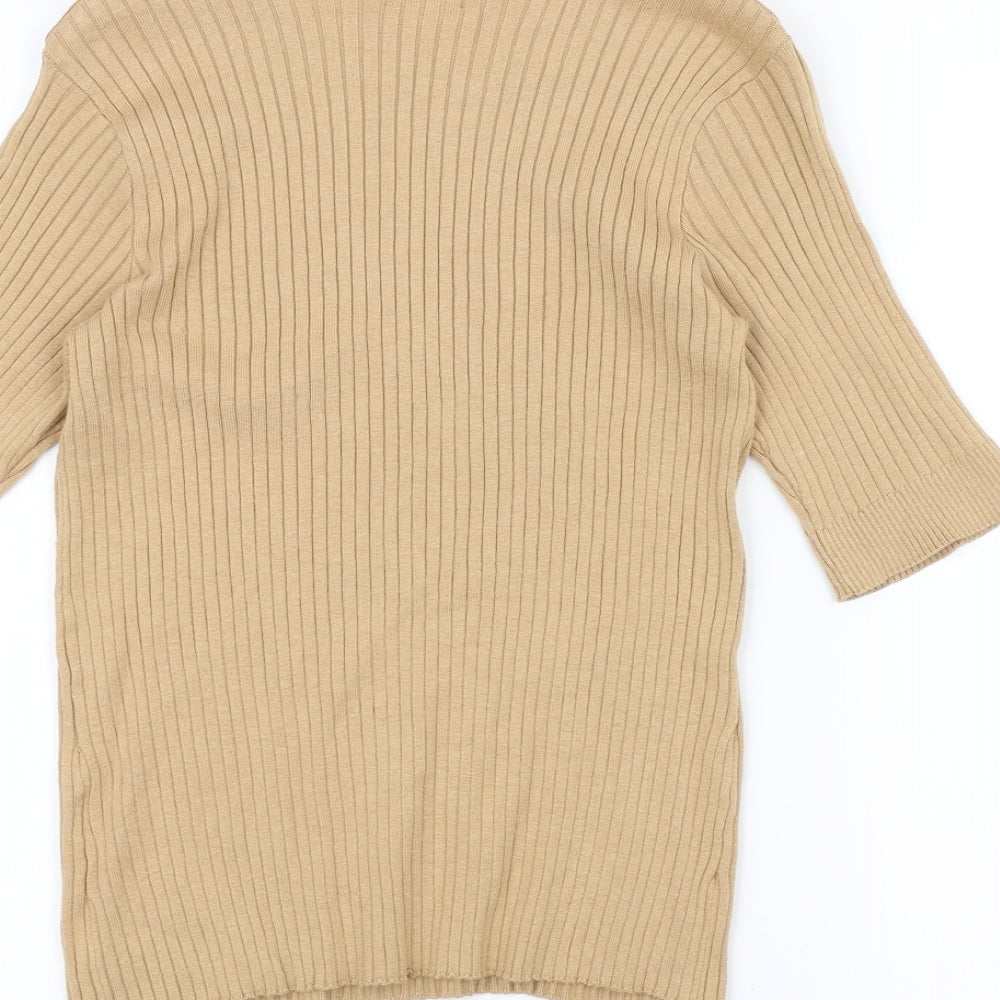 River Island Womens Brown Pullover Jumper Size 10