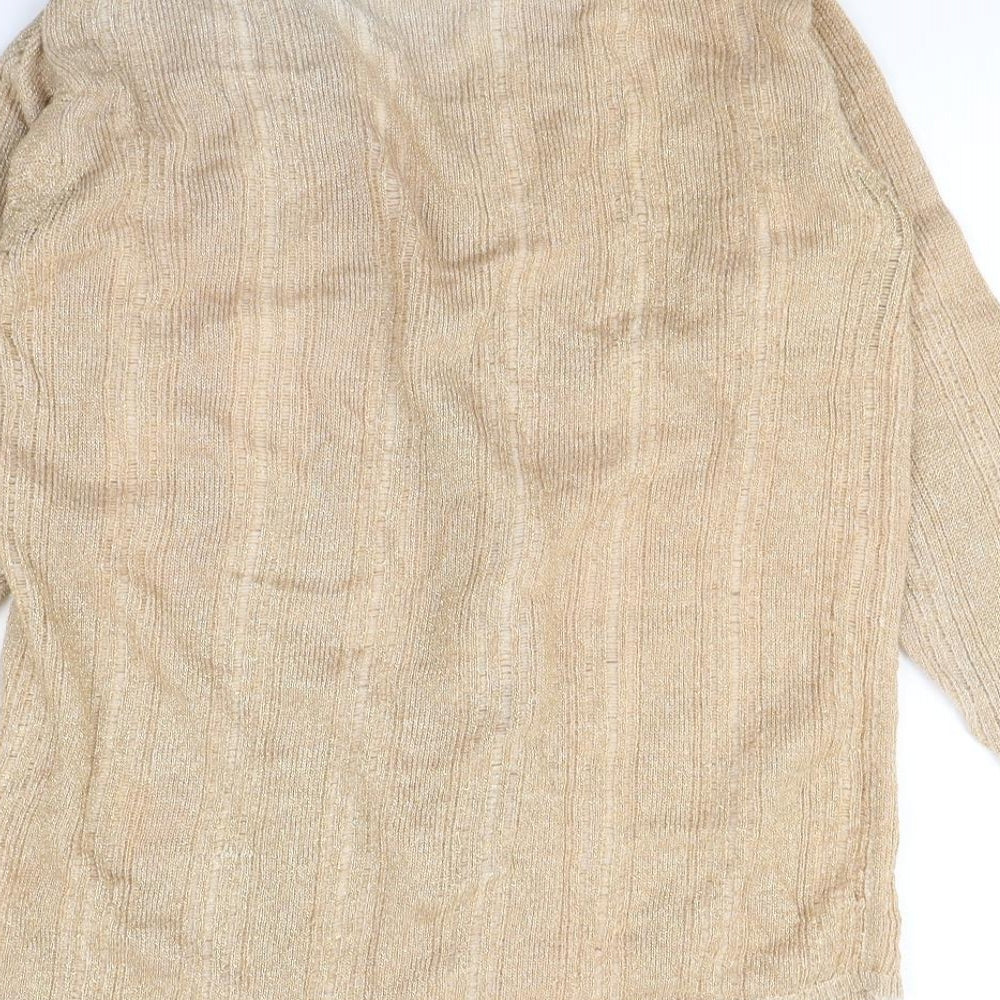 XXI Womens Beige Cardigan Jumper Size S