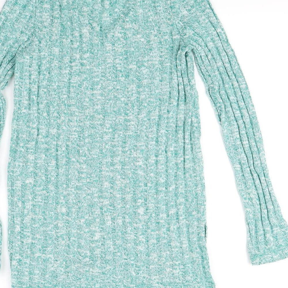 Topshop Womens Green Pullover Jumper Size 8