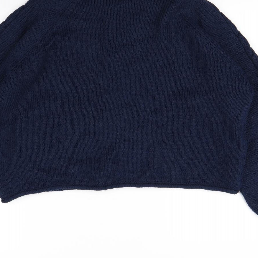 River Island Womens Blue Pullover Jumper Size 6
