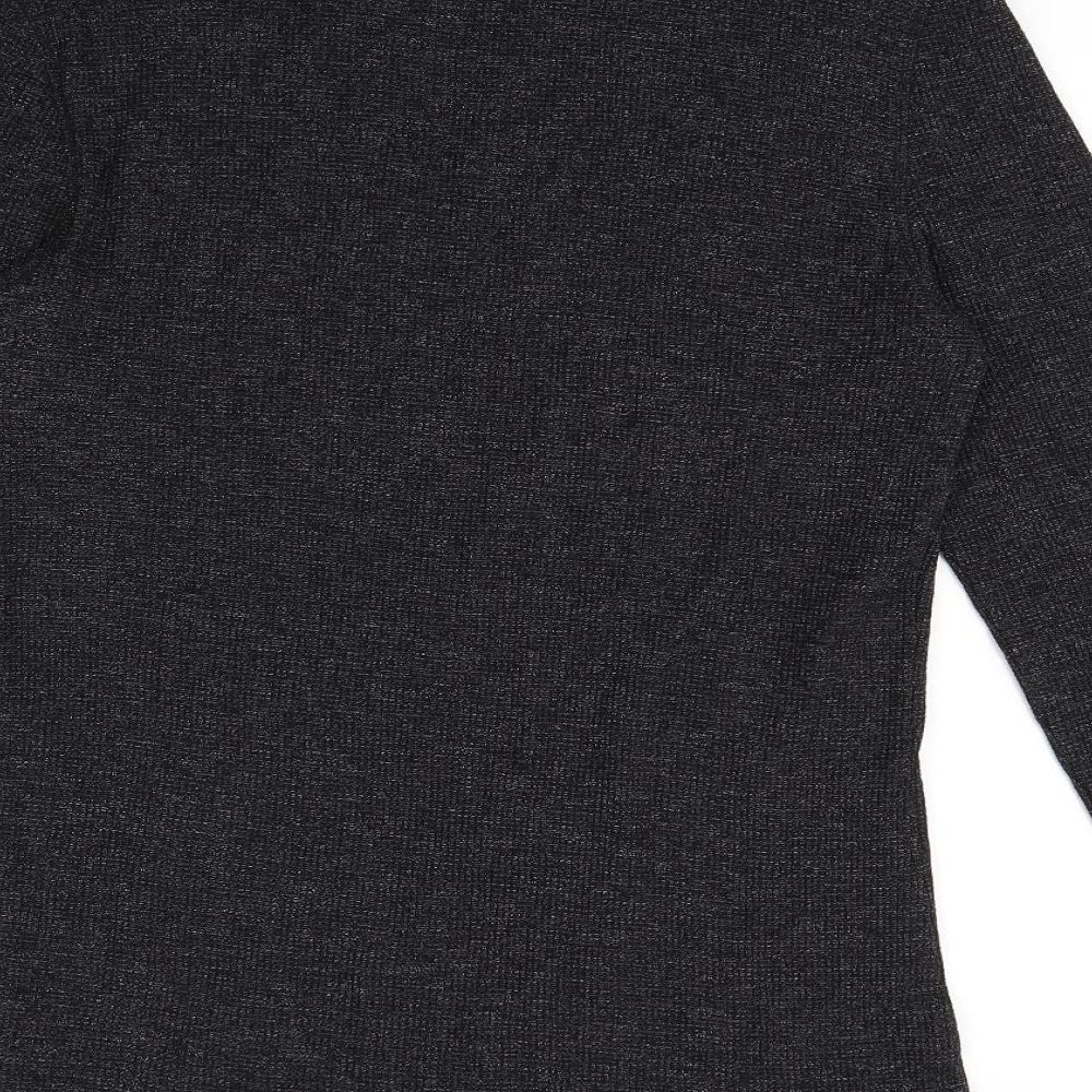 H&M Womens Black Pullover Jumper Size S