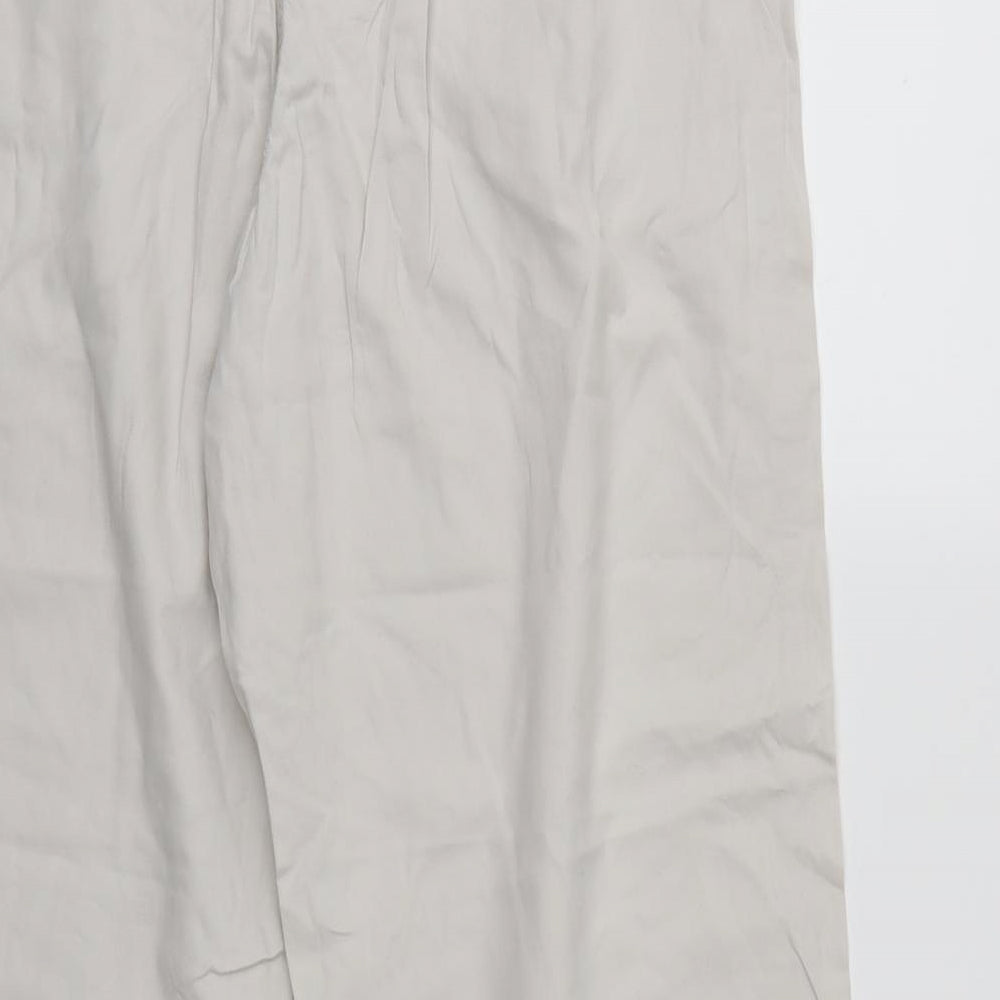 Bonmarché Womens Ivory Trousers Size 16 L26 in