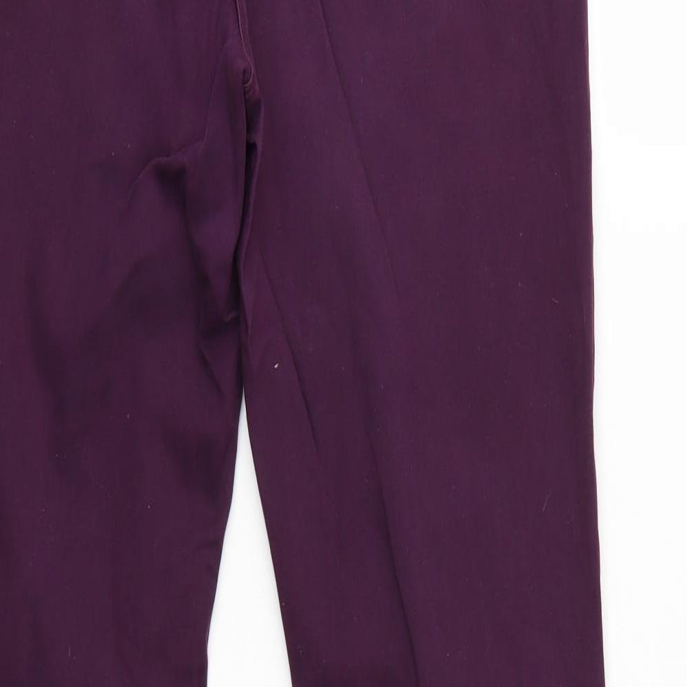 TU Womens Purple Denim Bootcut Jeans Size 4 L27 in