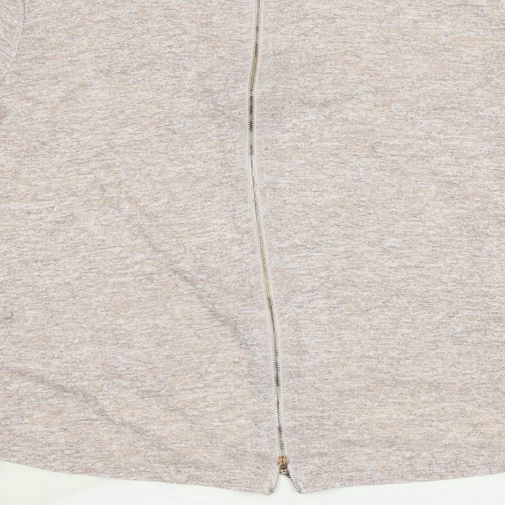 New Look Womens Brown Basic T-Shirt Size 12