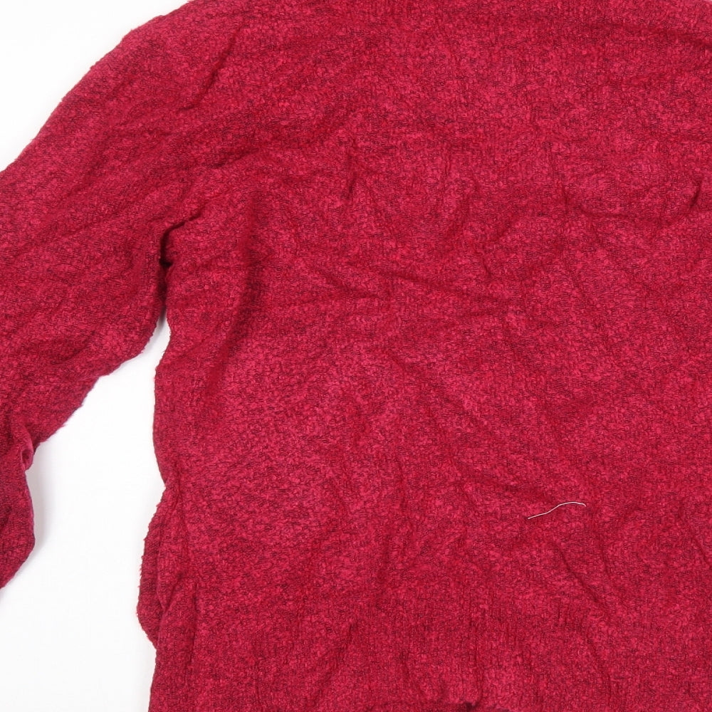 M&Co Womens Pink Pullover Jumper Size M