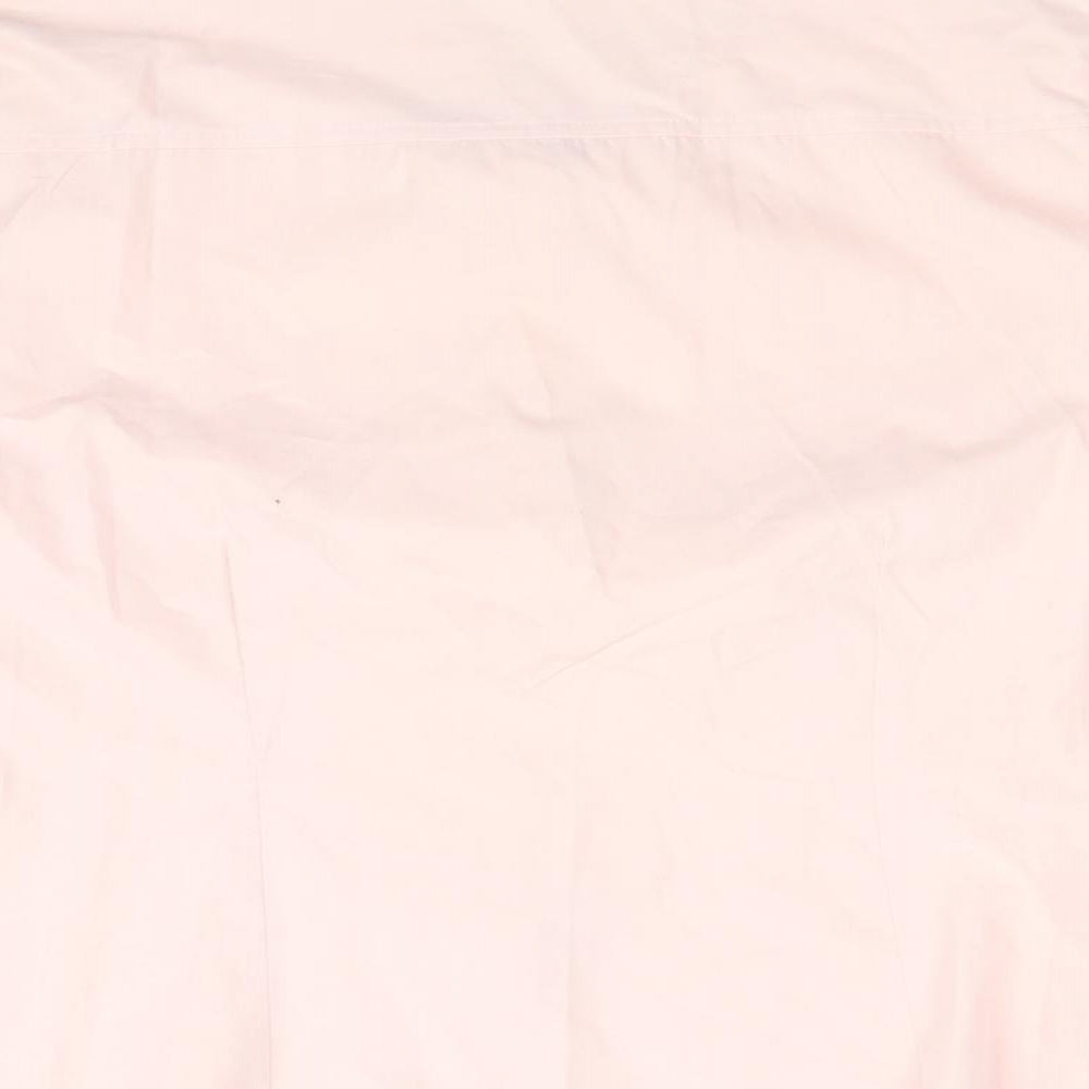 AMARANTO Womens Pink Basic Button-Up Size 14