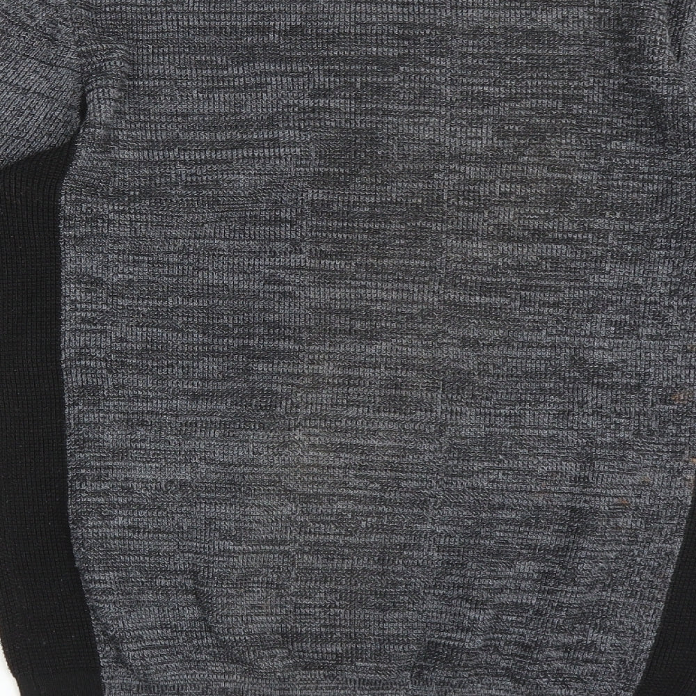 Don'Touch Womens Grey Knit Pullover Jumper Size S
