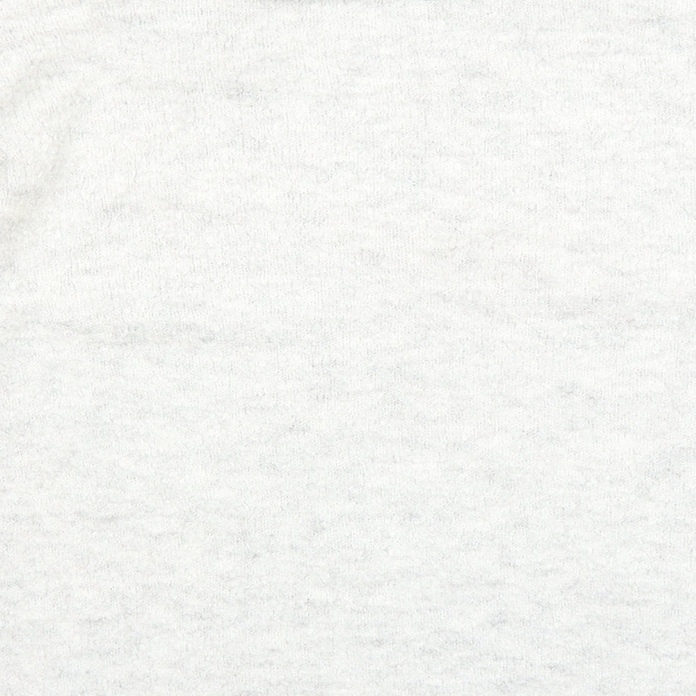 Dorothy Perkins Womens White Pullover Jumper Size M
