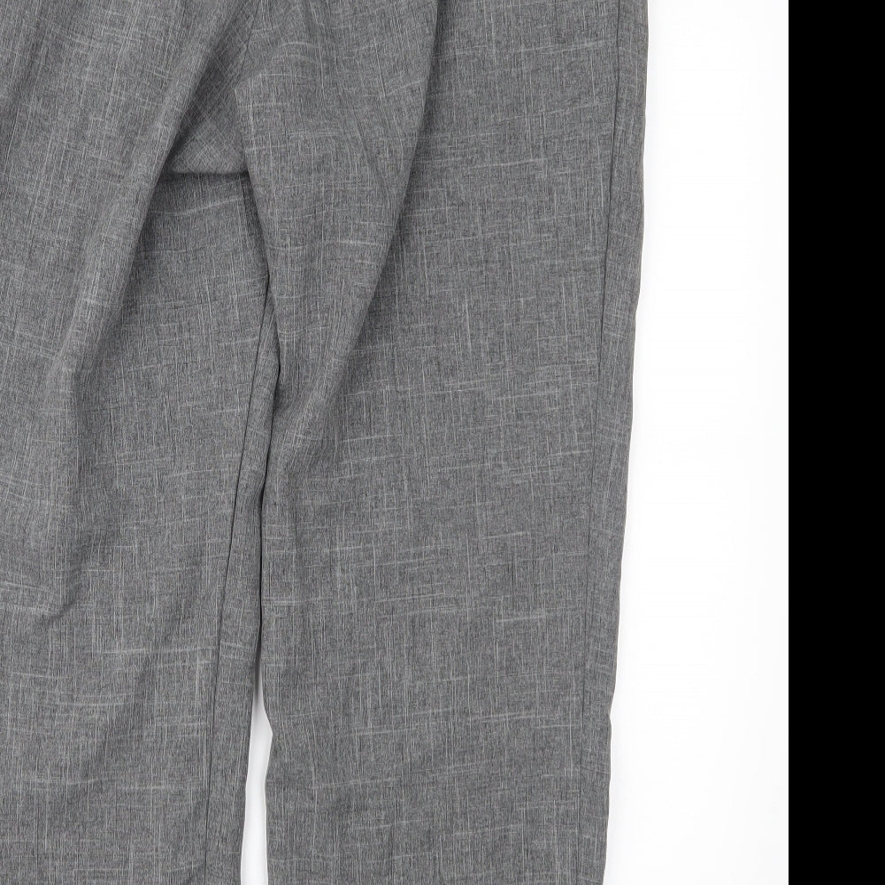 Marks & Spencer Mens Grey Trousers Size 36 in L26 in