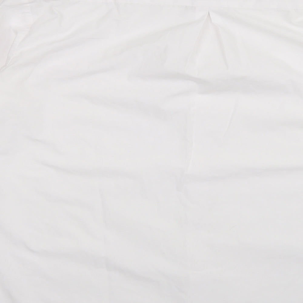 Churchill Mens White Button-Up Size 15.5
