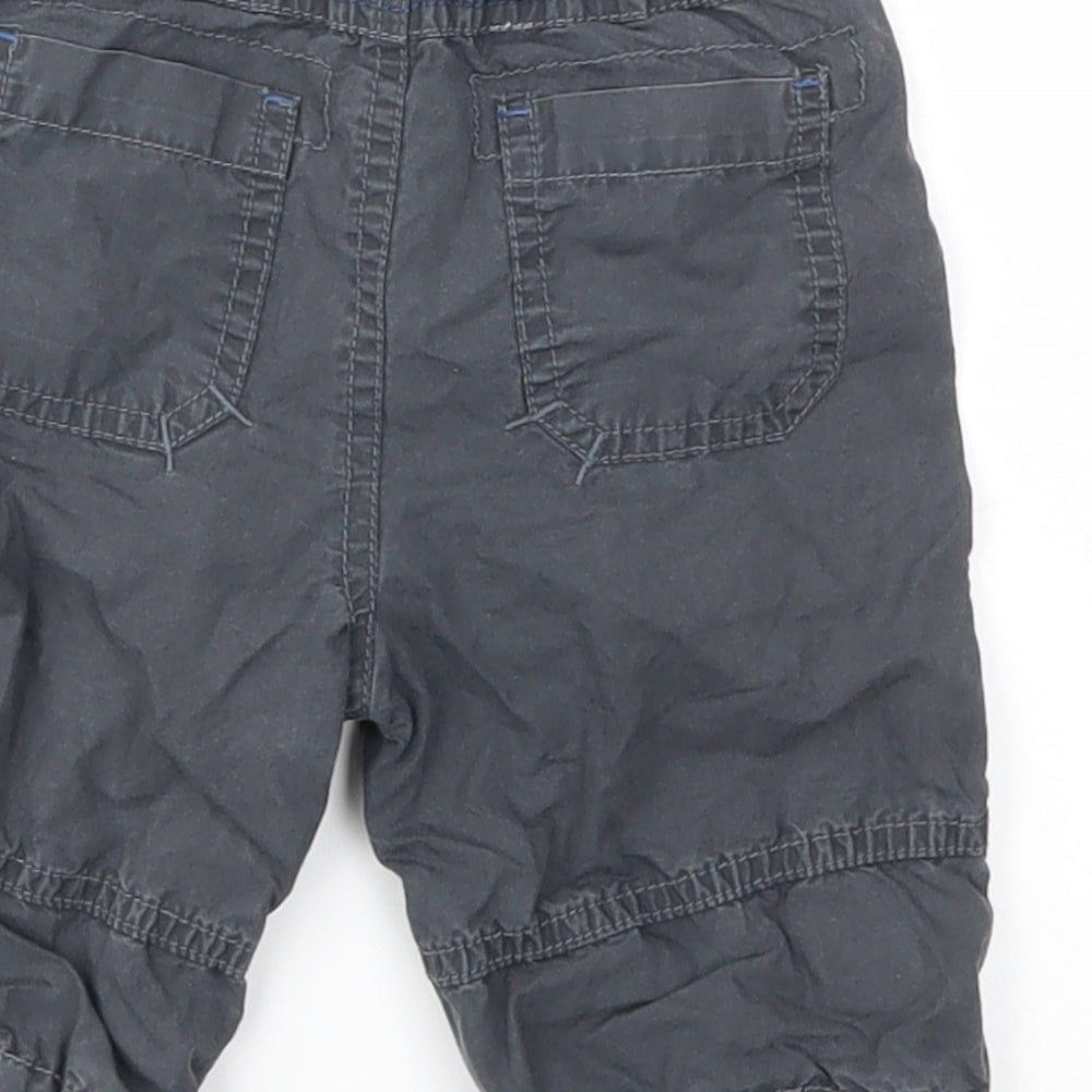 m Boys Grey Track Pants Trousers Size 3-6 Months