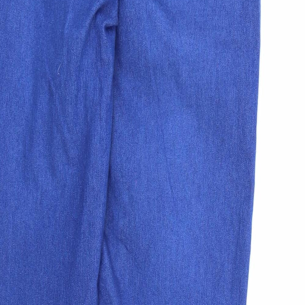 Denim & Co. Womens Blue Denim Skinny Jeans Size 8 L28 in
