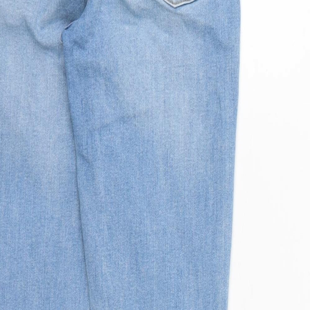 New Look Womens Blue Denim Skinny Jeans Size 6 L26 in