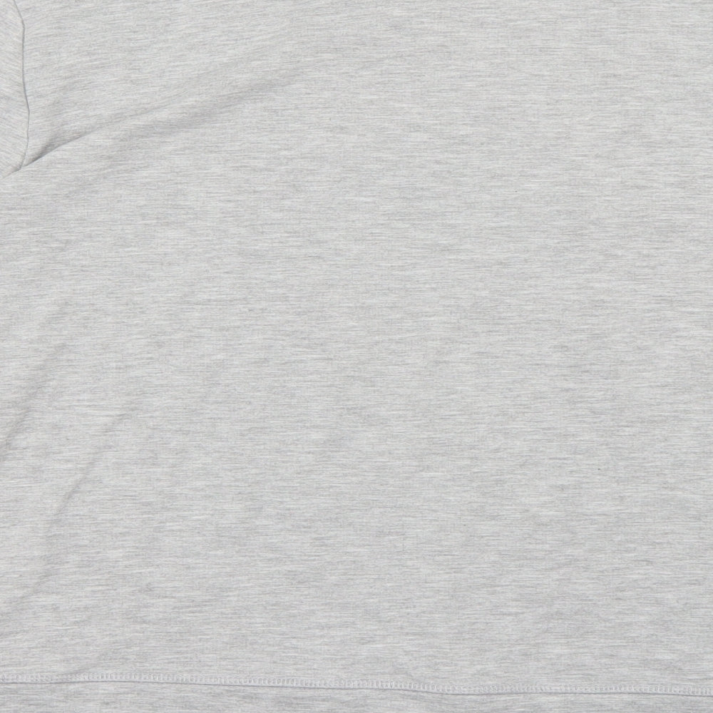 Buffalo Womens Grey Jersey Pullover Sweatshirt Size XL