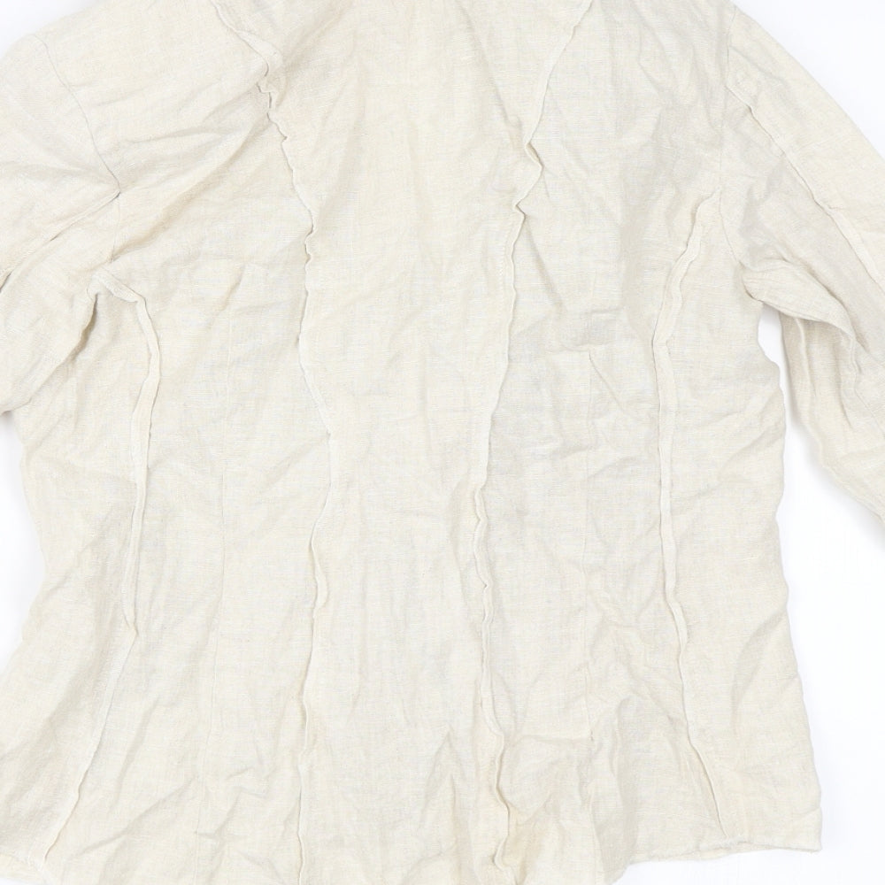 Per Una Womens Beige Jacket Size 10