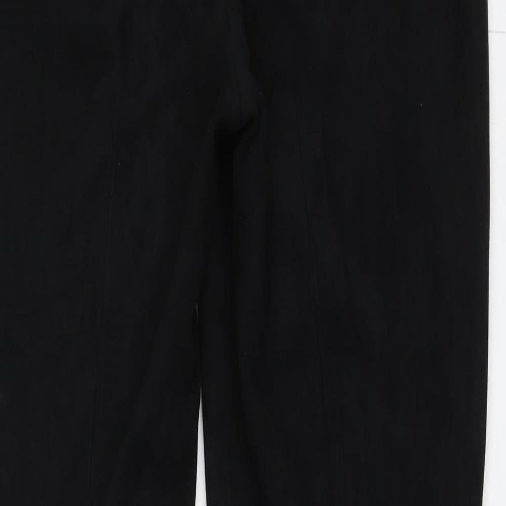 H&M Womens Black Trousers Size 38 L27.5 in