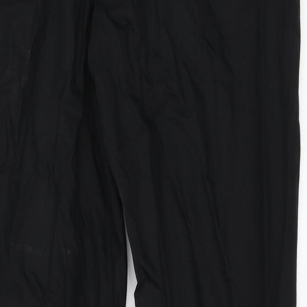 H&M Womens Black Capri Trousers Size 36 L25 in