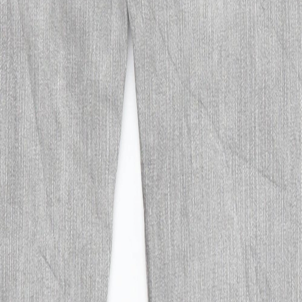 Review Womens Grey Denim Straight Jeans Size 28 in L32 in