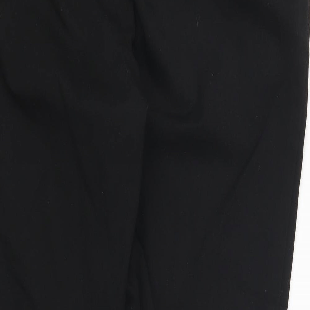 H&M Womens Black Trousers Size 12 L25 in