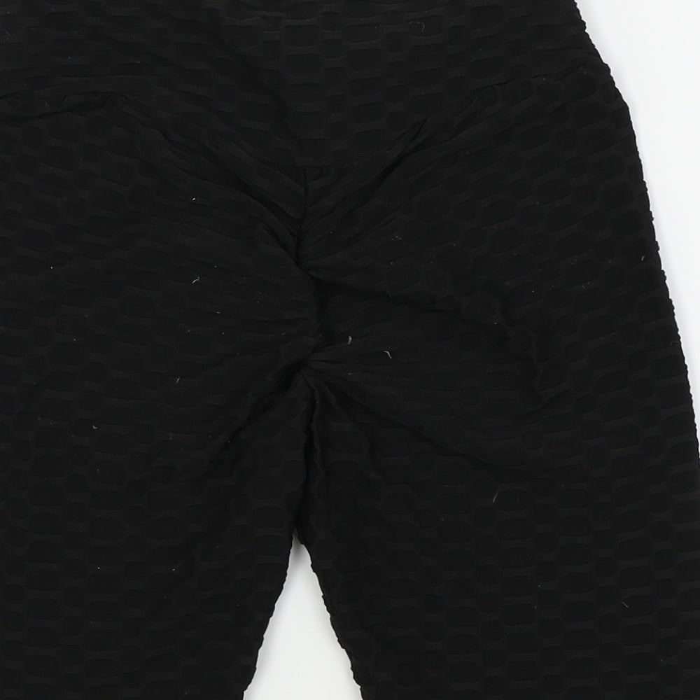 Preworn Womens Black Sweat Shorts Size S