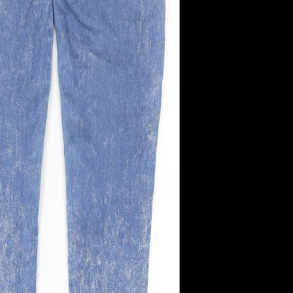 Primark Womens Blue Denim Jegging Jeans Size 10 L27 in