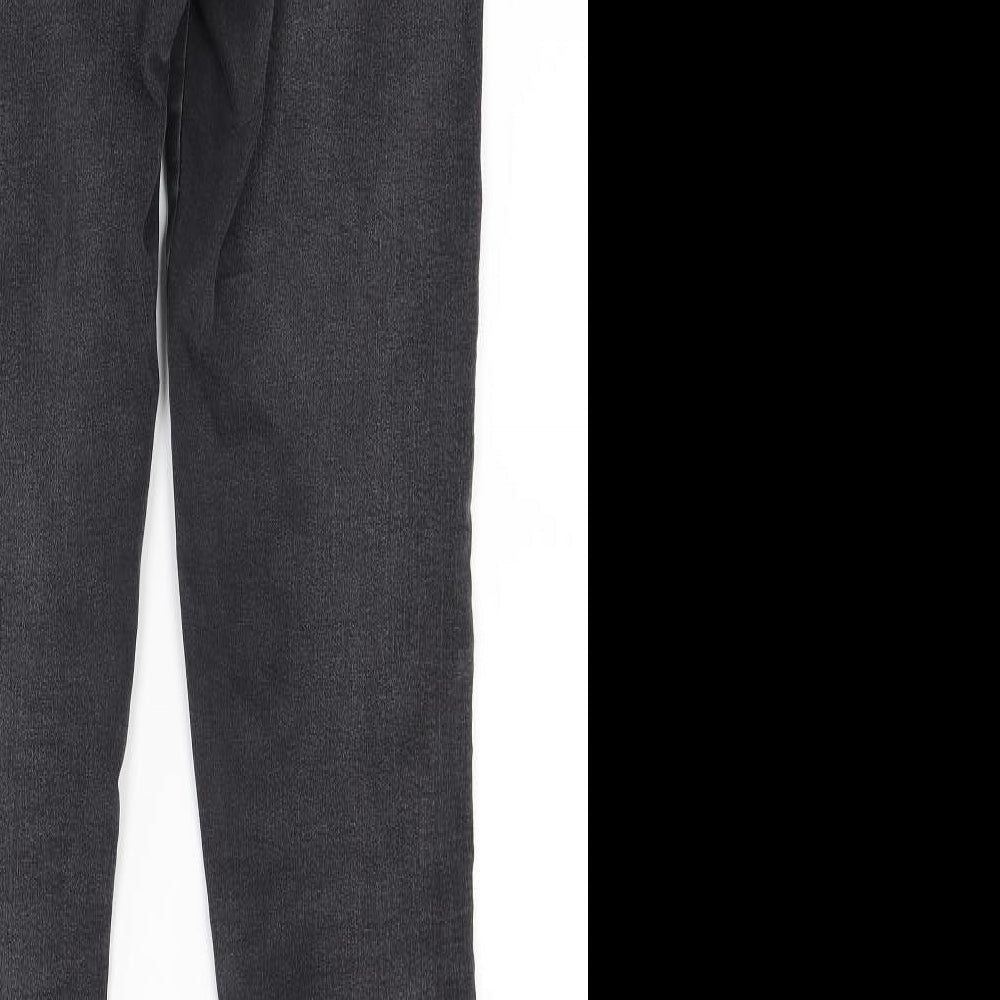 Missguided Womens Black Denim Jegging Jeans Size 8 L27 in
