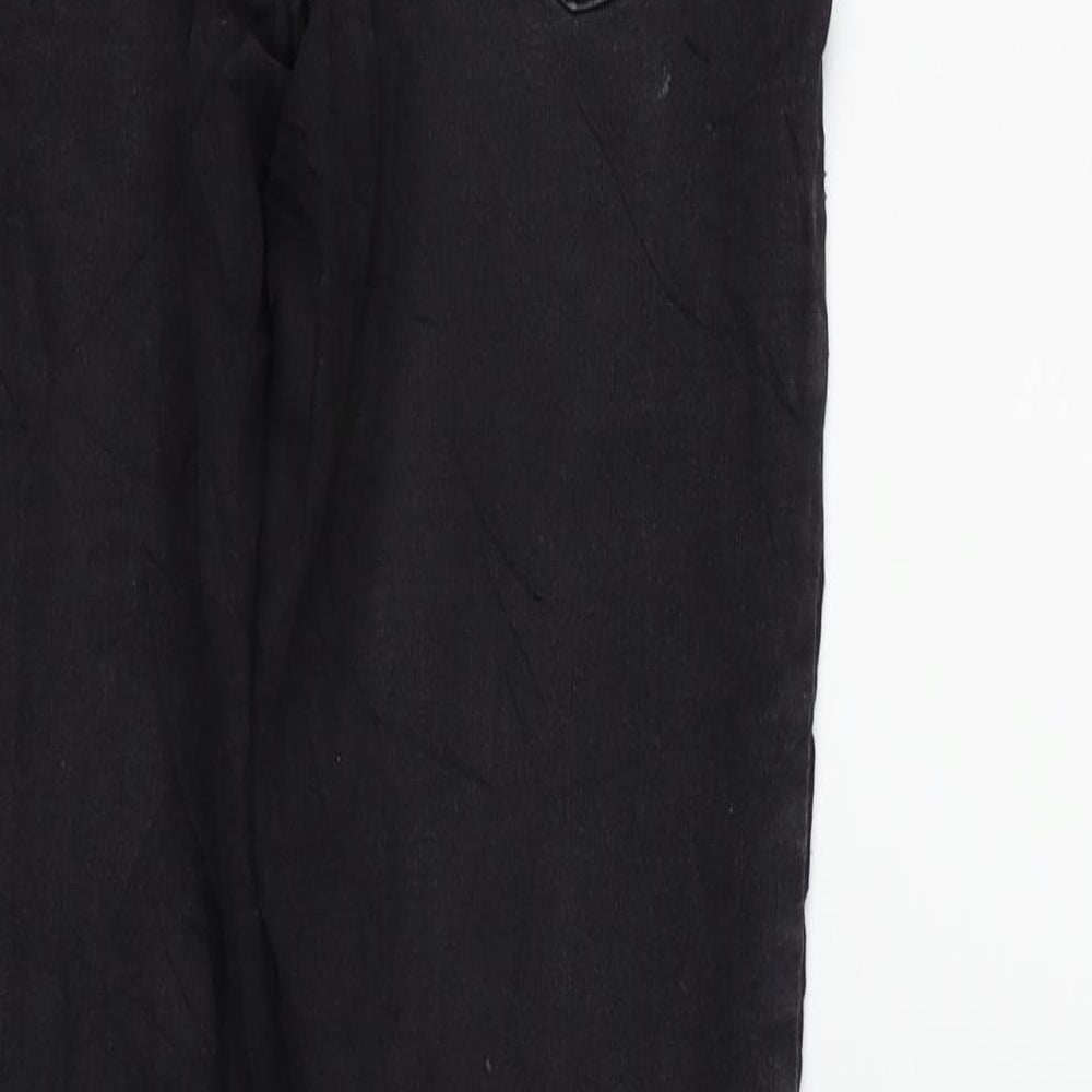 Sinsay Womens Black Jegging Leggings Size 8 L27 in