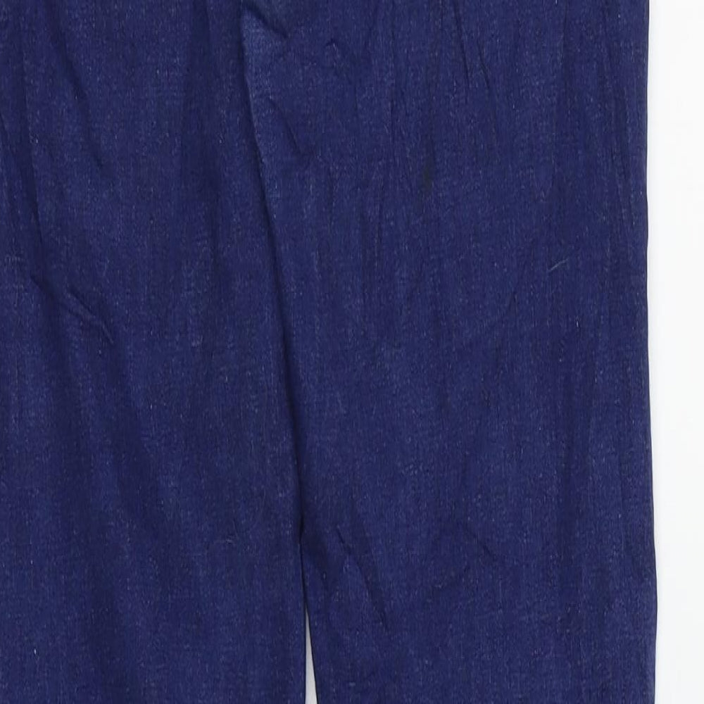 RESERVED Womens Blue Straight Jeans Size 6 L28 in