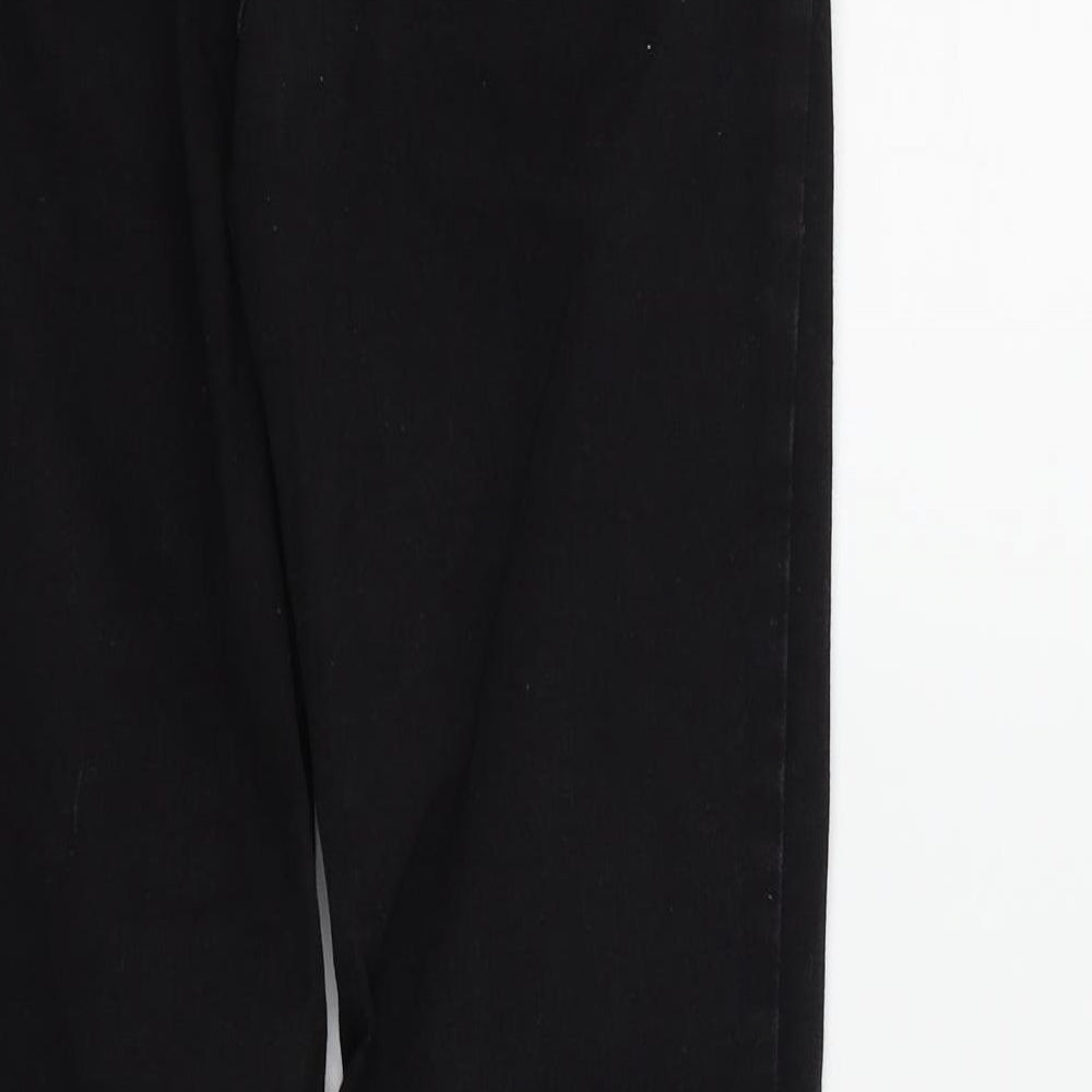 Straight Womens Black Straight Jeans Size 12 L26 in