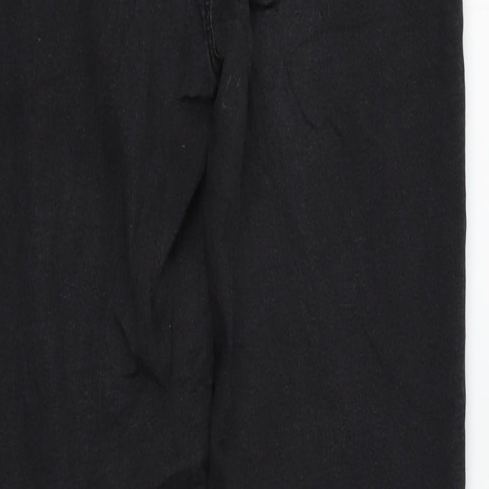 TALLY WEiJL Womens Black Straight Jeans Size 10 L28 in
