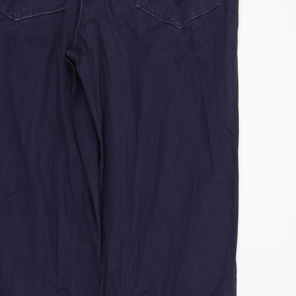 Mode Womens Blue Trousers Size 32 in L31 in
