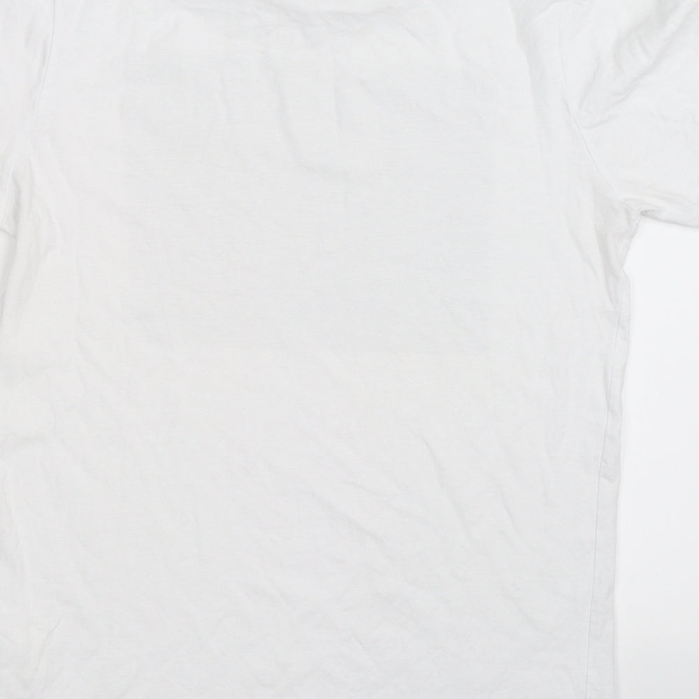 Kiabi Boys White Basic T-Shirt Size XS - Slow Life