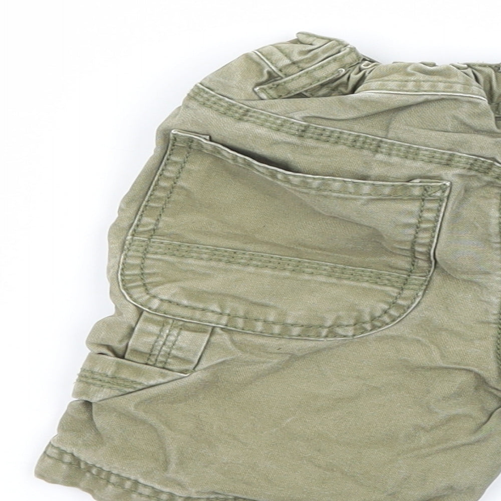 TU Boys Green Cargo Trousers Size 18-24 Months