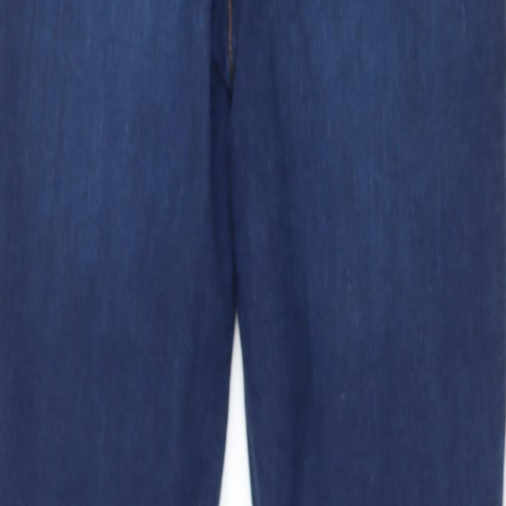 New Look Womens Blue Denim Skinny Jeans Size 8 L28 in