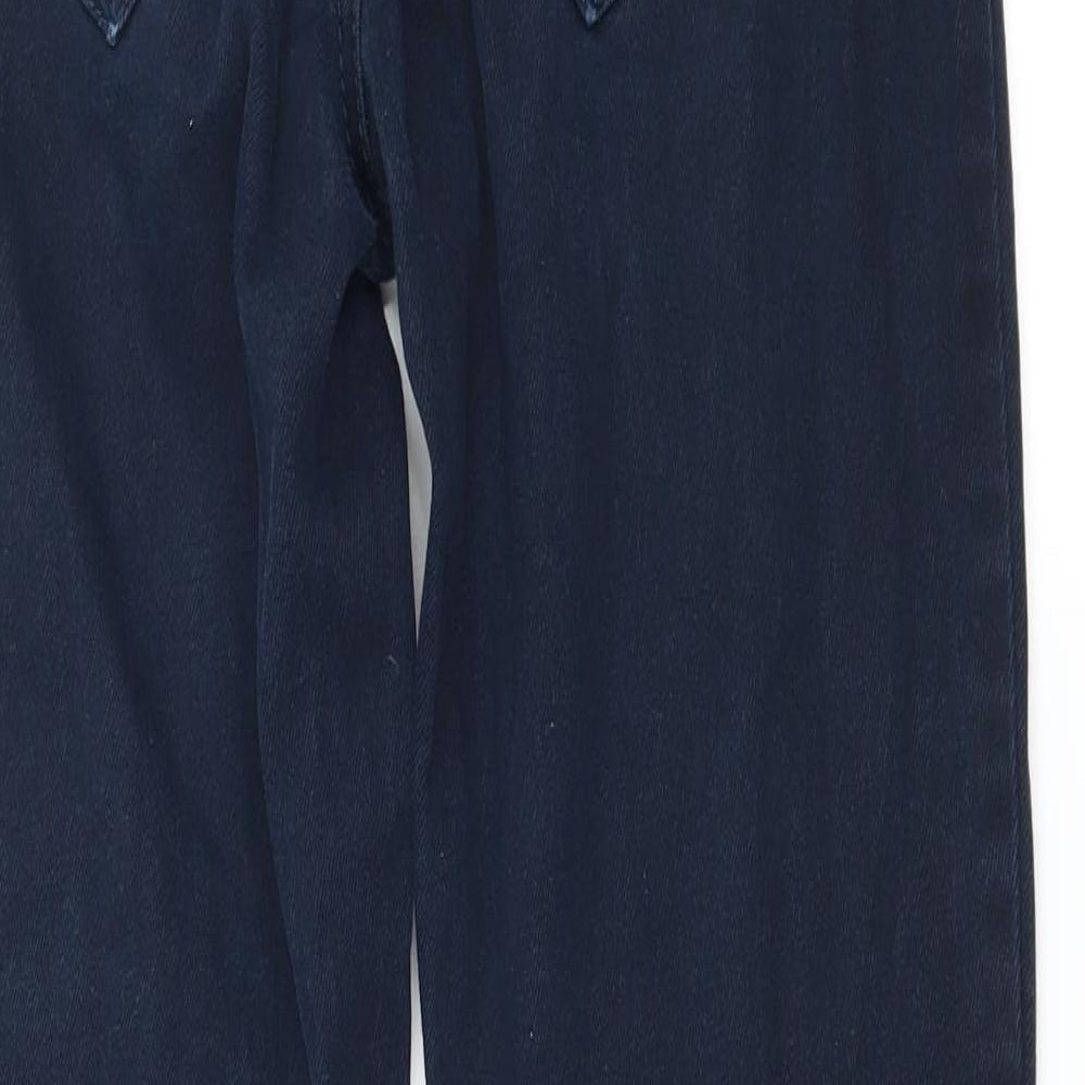 Clockhouse Womens Blue Denim Straight Jeans Size 8 L29 in