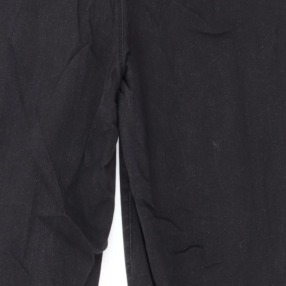 Denim & Co. Womens Grey Denim Jegging Jeans Size 14 L30 in