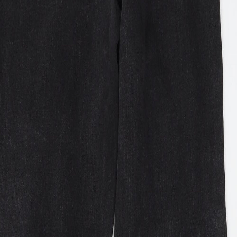 NEXT Womens Grey Straight Jeans Size 10 L25 in