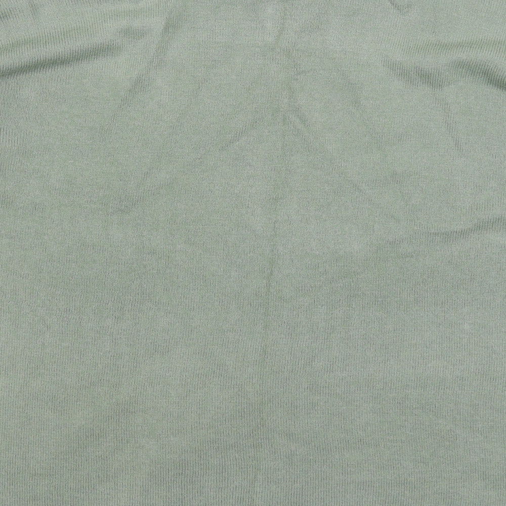 Bonmarché Womens Green Knit Pullover Jumper Size XL