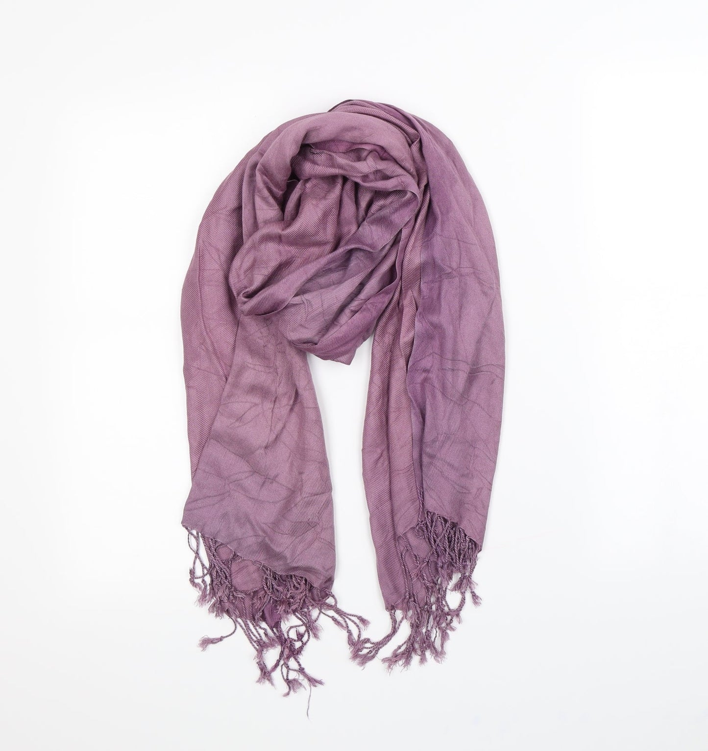 Preworn Womens Purple Scarf
