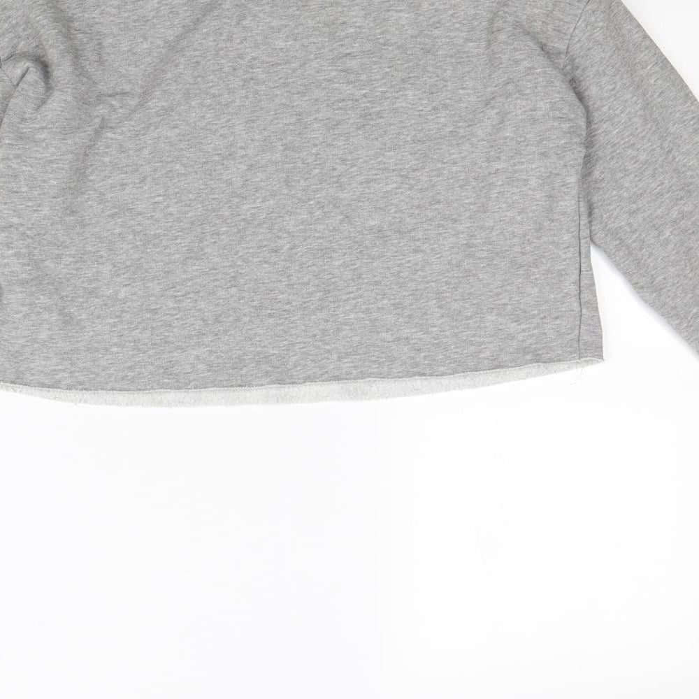 New Look Girls Grey Pullover Jumper Size 12 Years - Rose