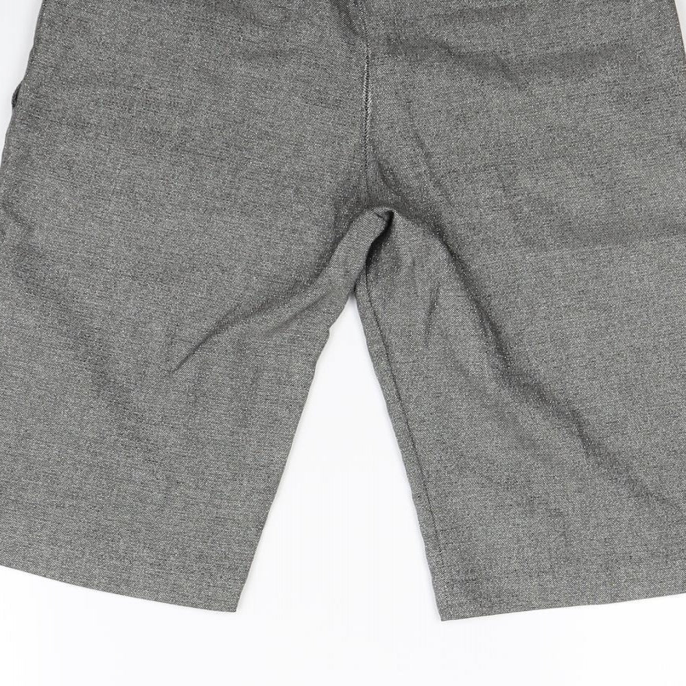 Preworn Womens Silver Culotte Shorts Size 8
