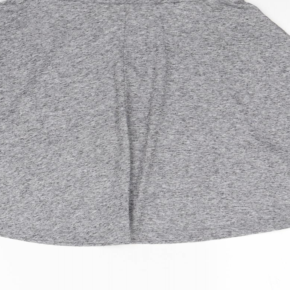 Papaya Womens Grey Flare Skirt Size 8