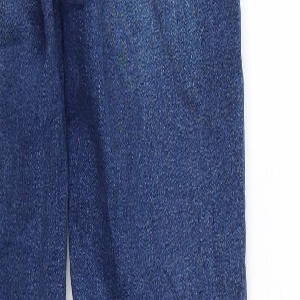 Never Denim Womens Blue Denim Skinny Jeans Size XS L29 in