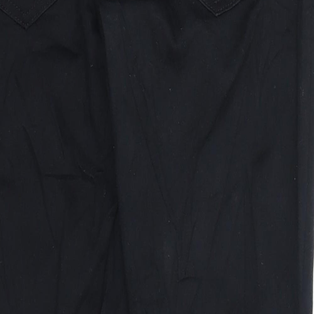 Espirit Womens Black Denim Straight Jeans Size 10 L24 in
