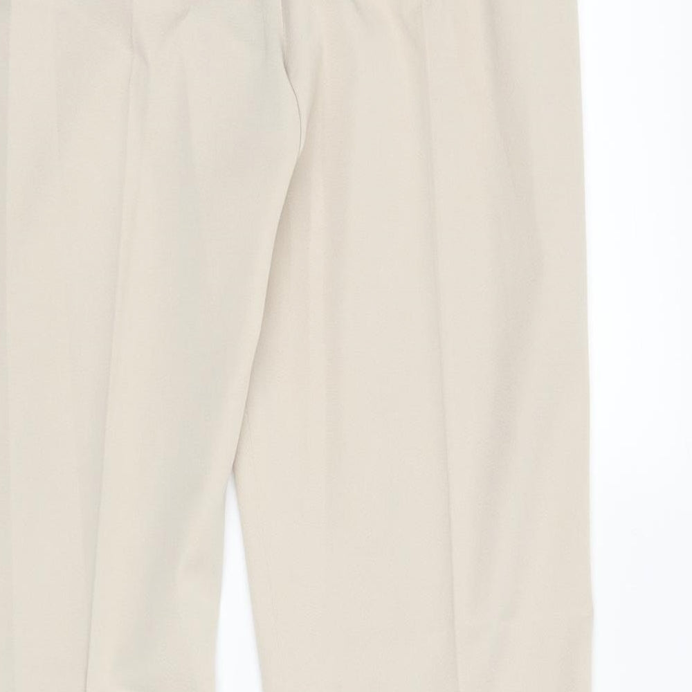 CMD Womens Beige Trousers Size 10 L28 in