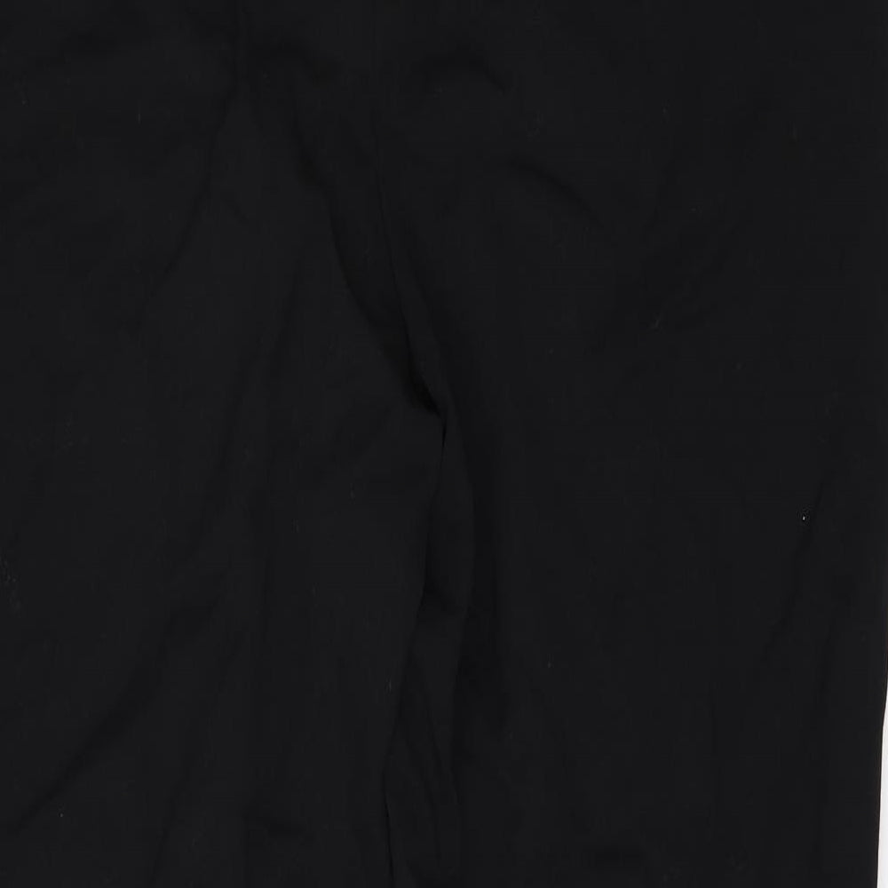 Marks and Spencer Womens Black Trousers Size 18 L28 in