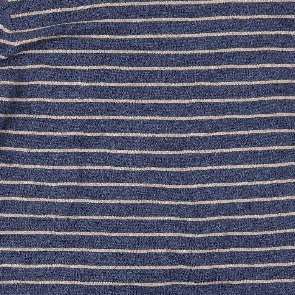 TU Girls Blue Striped Pullover Jumper Size 12 Years