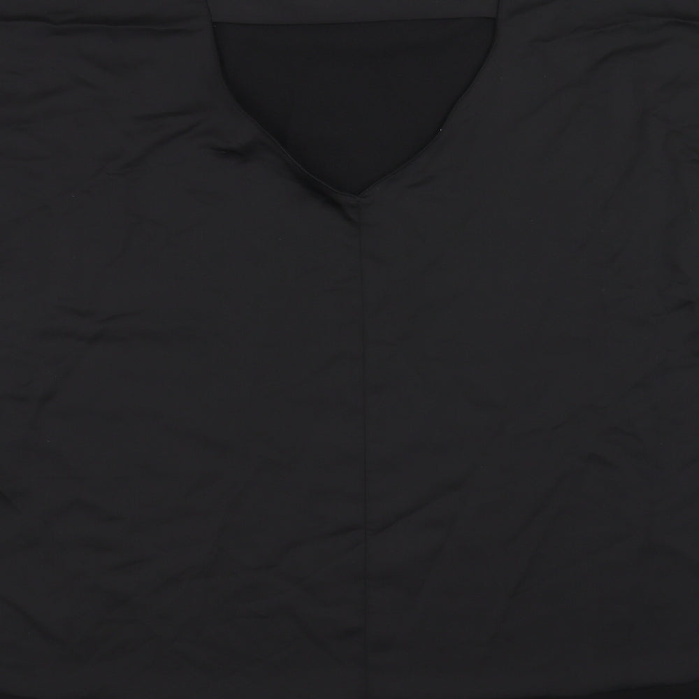 River Island Womens Black Basic Blouse Size L