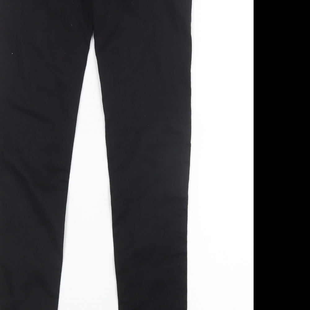 Denim Co. Womens Black Denim Skinny Jeans Size 8 L31 in